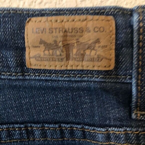 Levi’s 512 6S Blue Denim Perfectly Slimming Boot Cut Jeans - Picture 4 of 7